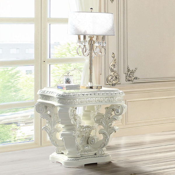 Vanaheim End Table Antique White