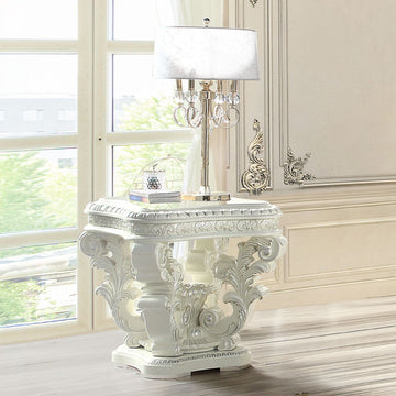 Vanaheim - End Table - Antique White