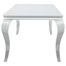 Carone - Rectangular Glass Top Dining Table