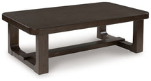 Breckington - Dark Brown - Rectangular Cocktail Table