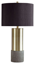 Jacek - Metal Table Lamp (Set of 2) - Gray / Brass Finish