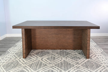 Boise - Counter Wood Dining Table - Tobacco Leaf / Buckskin