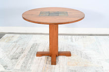 Sedona - Drop Leaf Round Table - Rustic Oak