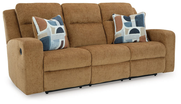 Kanlow Reclining Sofa Honey