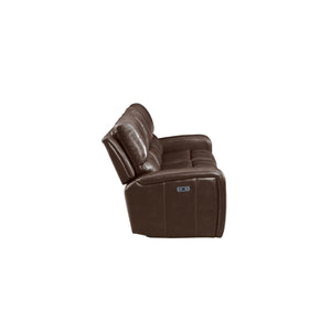 Linton - Leather Sofa With Power Footrest