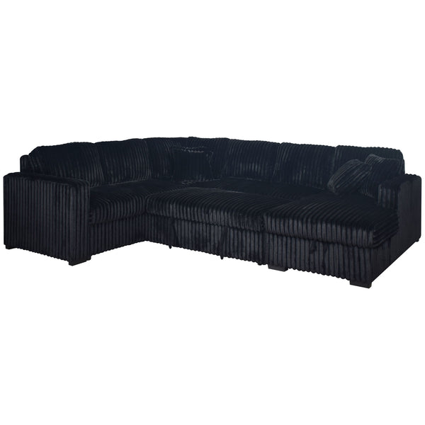 Bliss sectional sleeper with storage chaise at Savon Furniture Gallery, Visalia CA