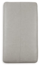 Amiata - Oversized Accent Ottoman - Glacier