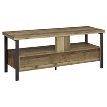 Ruston - 3-Drawer Weathered Pine TV Console