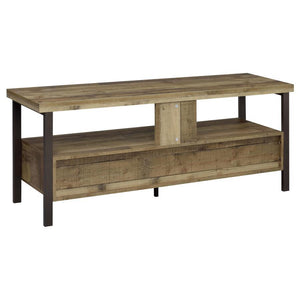 Ruston - 3-Drawer Weathered Pine TV Console