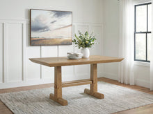 Ridgester - Rectangular Dining Room Counter Table - Light Brown
