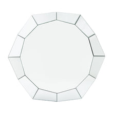 Noralie - 18" Coffee Table - Mirrored & Faux Diamonds
