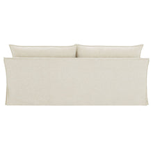 Shane - Sofa With 2 Pillows - Beige Linen