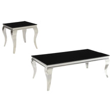 Carone - Glass Top Coffee Table Set