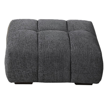Chosen - Ottoman - Gray Chenille