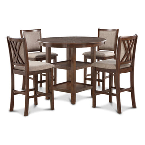 Amy - 5 Piece Counter Dining Set