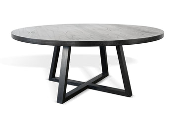 Mia - Large Round Dining Table - Umbra