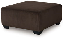 Kimlee - Chocolate - Oversized Accent Ottoman