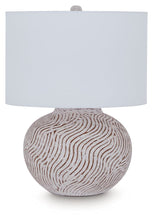 Vien - Terracotta Table Lamp - Distressed White