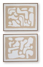 Waldett - Beige / White - Wall Art Set (Set of 2)