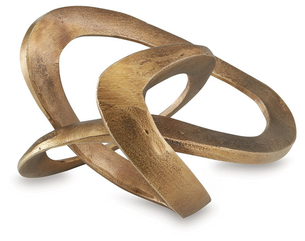 Dunnruck Sculpture Antique Brass Finish