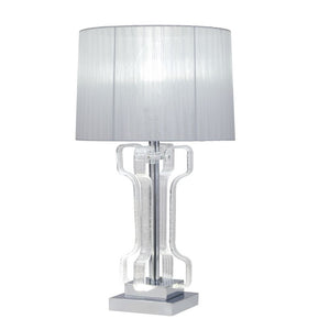 Melinda - Table Lamp - Clear Acrylic & Chrome