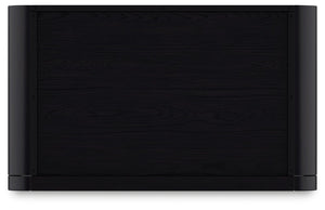 Rowanbeck - Black - Large Bookcase