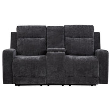 Kennett - Chenille Upholstered Power Reclining Loveseat