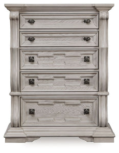 Bruchandi - Antique White - Five Drawer Chest