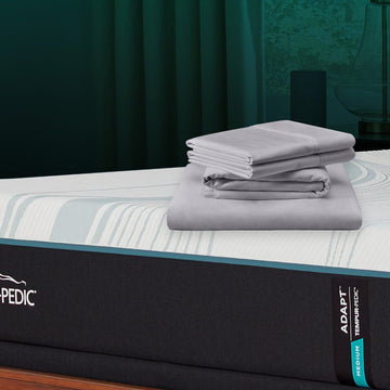 Tempur-Adapt - Tempur-Adapt Luxe Egyptian Cotton Sheets - Graphite