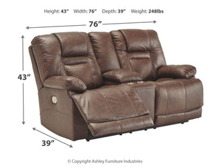 Wurstrow - Power Reclining Loveseat