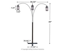 Maovesa - Bronze - Metal Arc Lamp