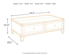 Todoe - Dark Gray - Lift Top Cocktail Table