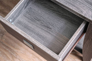 Amity - End Table - Gray
