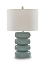 Clayard - Ceramic Table Lamp - Gray Blue