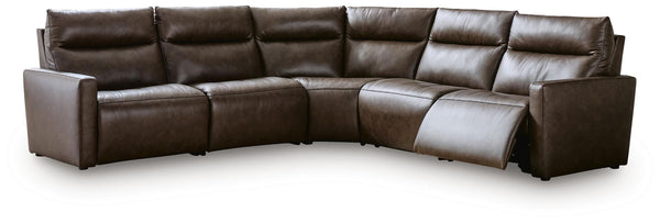 ModZ 5 Piece Power Reclining Sectional