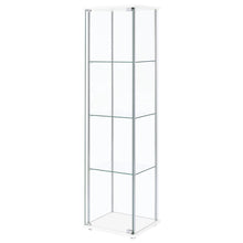 Bellatrix - 4-Shelf Clear Glass Curio Cabinet