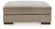 Linenhause - Oversized Accent Ottoman - Dune