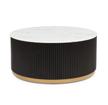 Kara - Table Set (Coffee & 2 End Tables) - Black / White