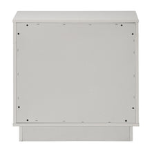 Esther - Nightstand - White / Silver