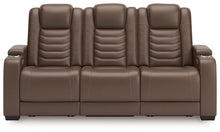 High Impact - Tobacco - Power Reclining Sofa / Adj Headrest