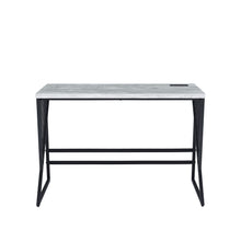 Collick - Writing Desk - Weathered Gray & Black Finish