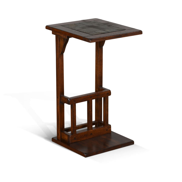 Santa Fe Savannah 12.5" Traditional Wood Table Dark Chocolate