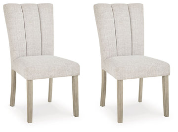 Larawyn - Dining Upholstered Side Chair (Set of 2) - Bisque