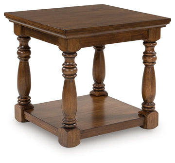 Sturlayne - Rectangular End Table - Brown
