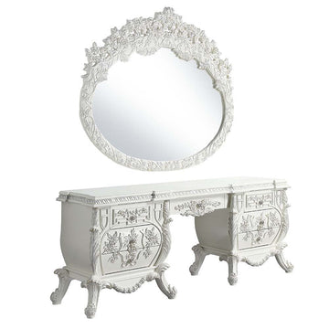 Vanaheim - Vanity Desk - Antique White