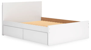 Onita - Panel Platform Bed With Storage