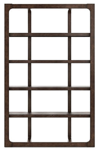 Breckington - Dark Brown - Bookcase