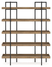 Montia - Light Brown - Bookcase