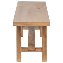 Middleton - Wood Backless Dining Bench Natural - Brown