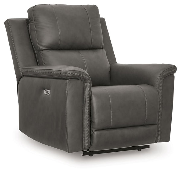 Bleckley Power Recliner With Adjustable Headrest